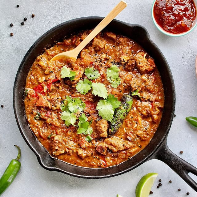 Lamb Karahi.