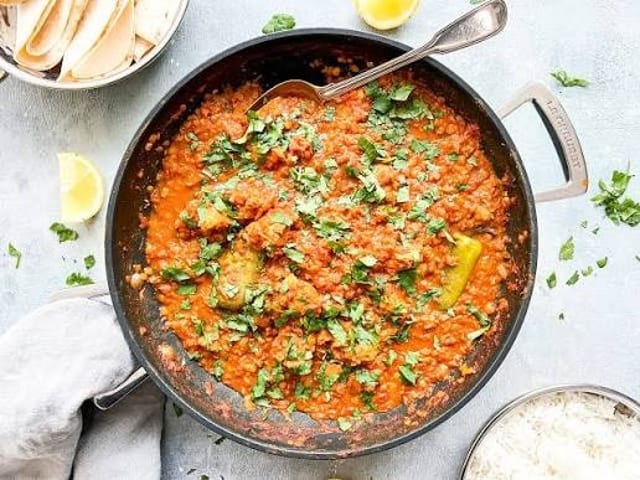 Chicken Dhansak.