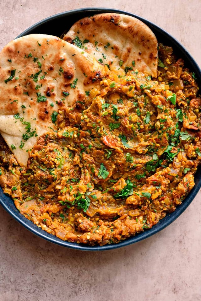Baingan Bharta.