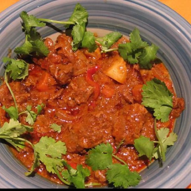 Beef Jalfrezi.